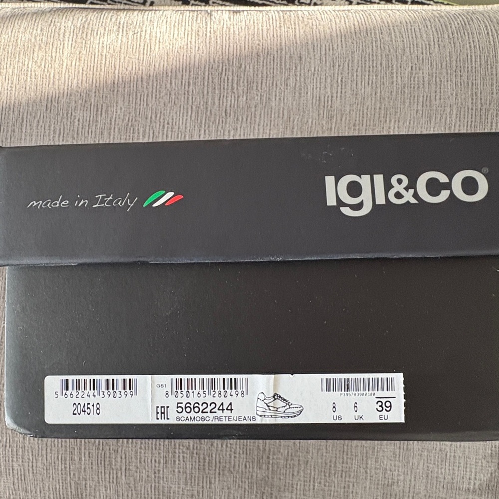 igi & Co blue women’s  sneaker NWTs- 8 - Picture 4 of 7